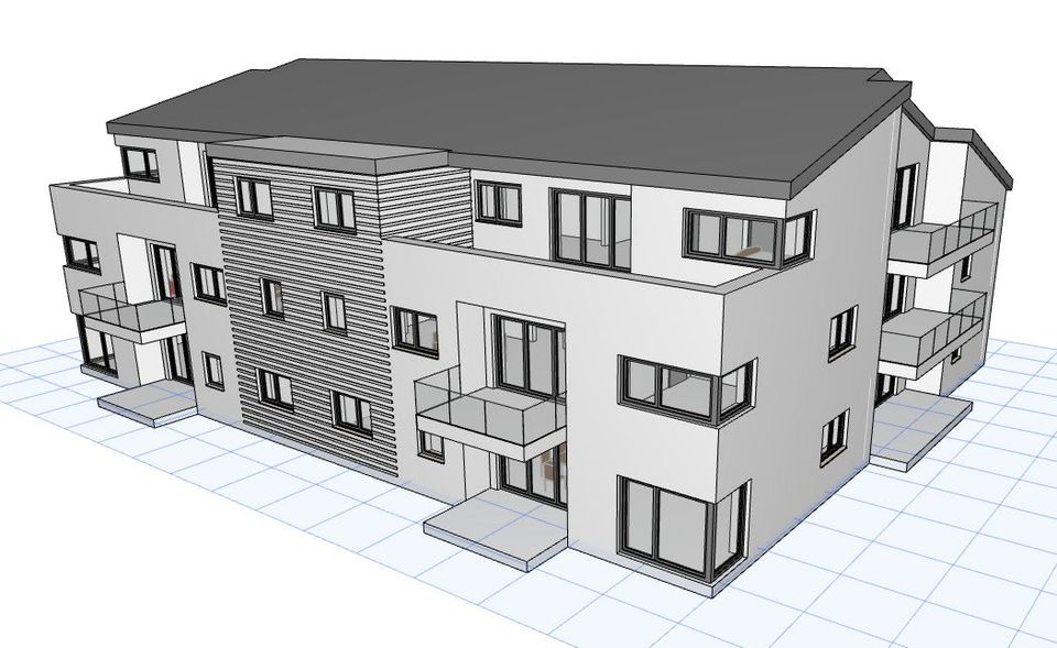 Place to be! Schlüsselfertig für 3.400€/m²   Neubau Mehrfamilienhaus 14 WE - KFW QNG NH! in Tostedt