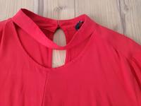 comma Bluse Gr xs 34 rot Toller Ausschnitt Hessen - Dieburg Vorschau