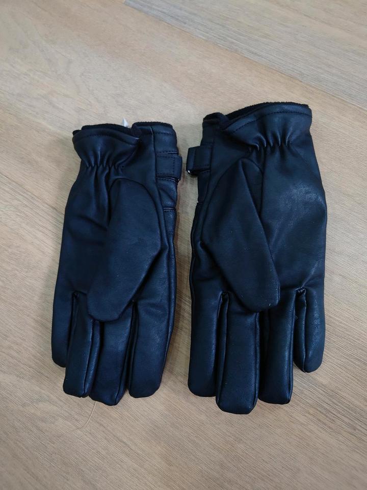 Motorradzubehör Handschuhe, Nierengürtel, Halstuch Leder in Mühldorf a.Inn