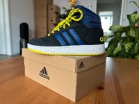 Adidas MID CUT HOOPS MID 2.0 Jungen, Blau/Gelb, Größe 31 Berlin - Köpenick Vorschau