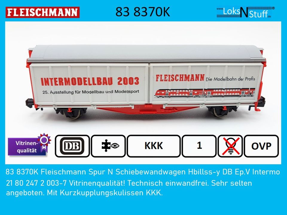 8325 Fleischmann Spur N Bierwagen Ichqrs NS Ep.III Heineken Bier in Eschwege