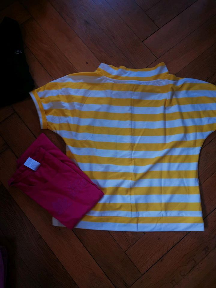Gute Laune shirt in gelb mit Smileys Gr. 42 in Haigerloch