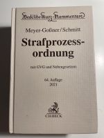 Meyer-Goßner/ Schmitt StPO 64. Auflage 2021 Wiesbaden - Nordenstadt Vorschau