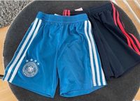 ‼️ zwei Sport Hosen / Shorts Fußball von Adidas 128 Baden-Württemberg - Hardheim Vorschau