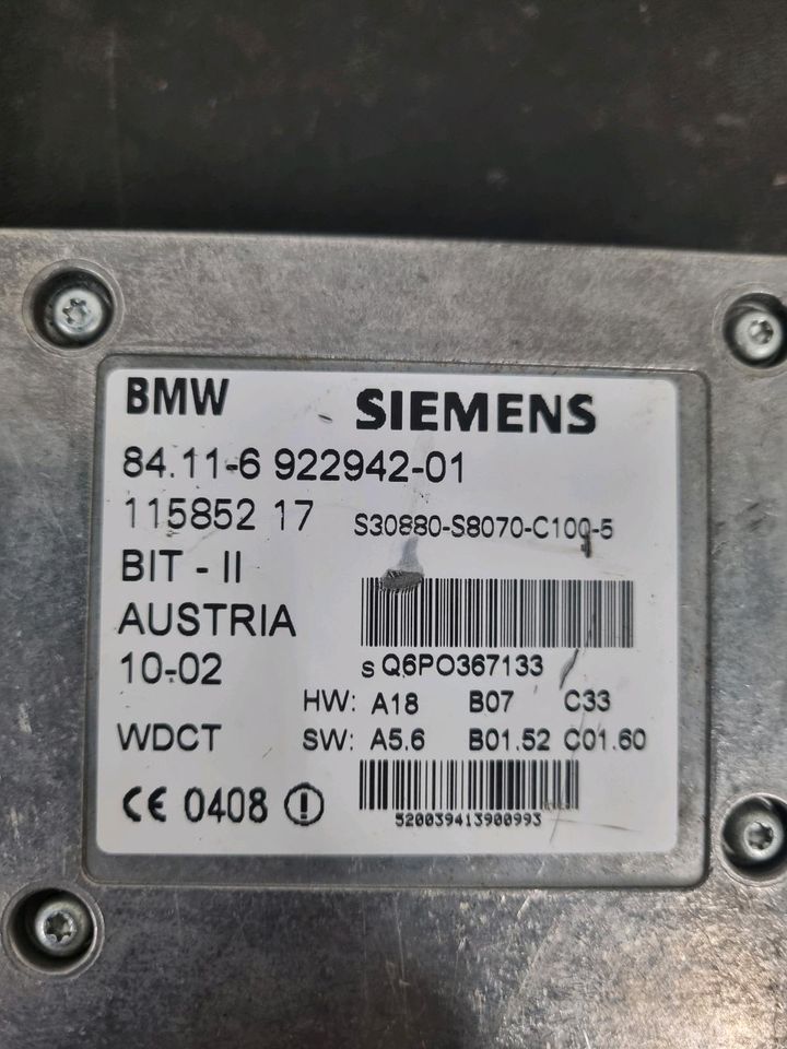 BMW 84.11-6 922942-01 Telefon Steuergerät E46 in Hockenheim