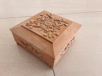 Schatulle Holzoptik Schnitzereien DDR Baden-Württemberg - Friedrichshafen Vorschau