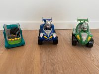 3 x Pj Masks große Fahrzeuge mit Figuren Nordrhein-Westfalen - Ratingen Vorschau