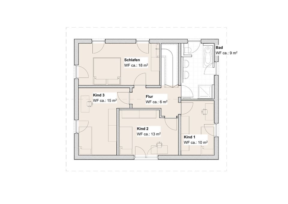 NEUBAU Erstbezug 6 Zimmer + 2 Bäder + Küche: SCHNELL einziehen und sich wohlfühlen - ohne Baustress!! in Fuchstal