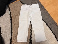 Weiße Capri Jeans von h&m in Gr 152 Hessen - Büttelborn Vorschau