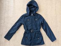 134 140 Regenjacke dunkelblau neuwertig Pünktchen Baden-Württemberg - Marxzell Vorschau