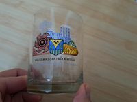 seltenes DDR weisswasser bela woda glas mit wappen, WEISSWASSER a Sachsen-Anhalt - Merseburg Vorschau