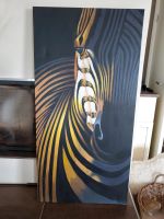 Ölgemälde Gemälde Zebra 120x60cm Leinwand Bayern - Kleinostheim Vorschau