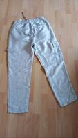 Baggyhose Glänzend Silver M Bershka Bayern - Würzburg Vorschau