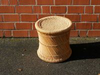 Hocker - Korbgefelcht - Sisal/Bambus - Beistelltsich - Vintage Münster (Westfalen) - Hiltrup Vorschau