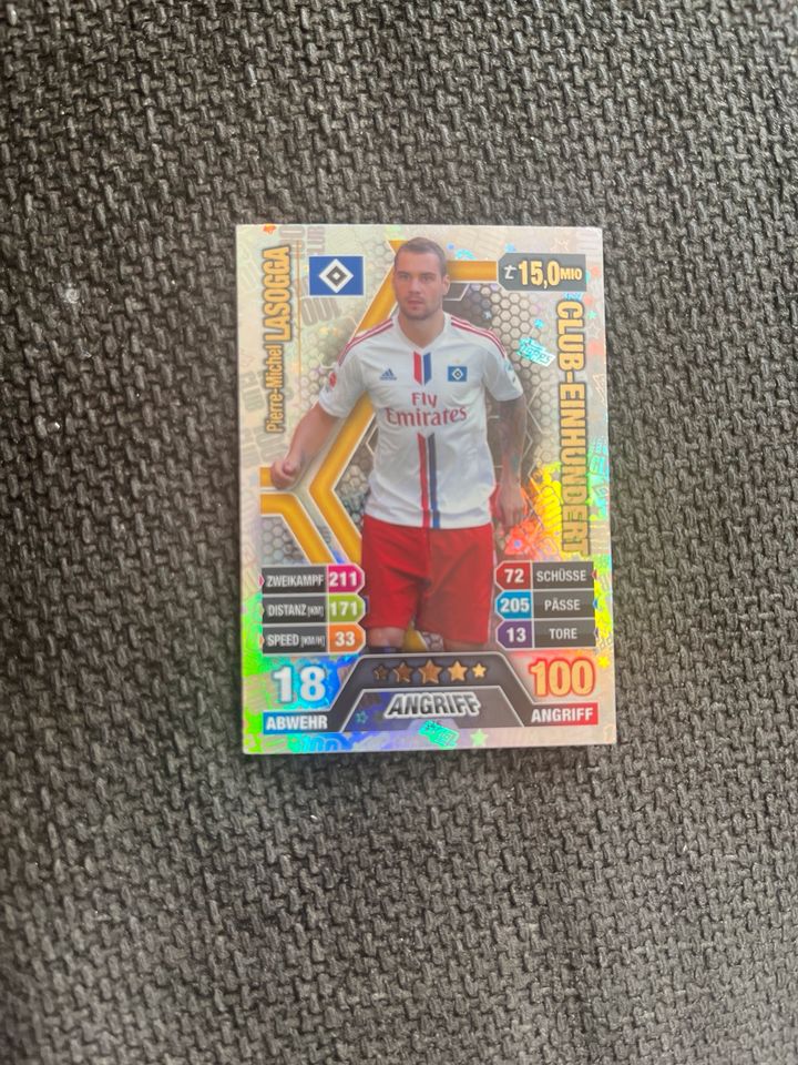 Piere-Michel Lasogga Club 100+ 10 Random Cards in Leipzig