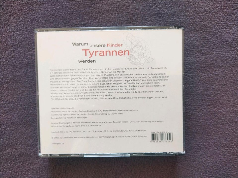 Warum unsere Kinder Tyrannen werden 4 CD in Waren (Müritz)