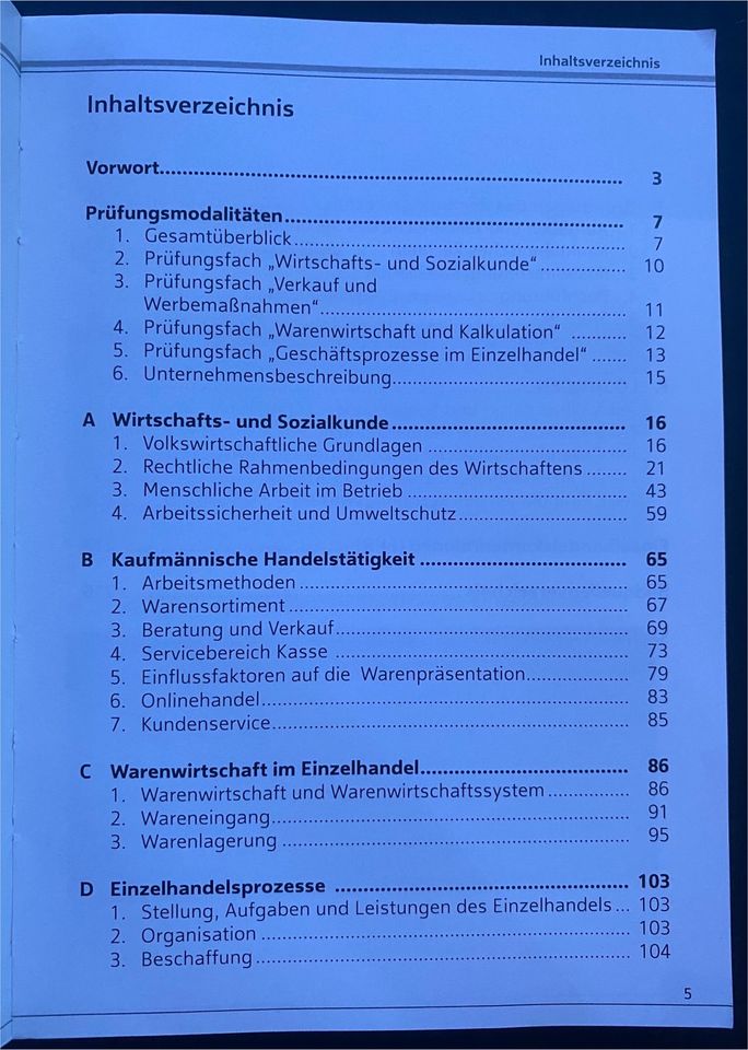 Lehrbücher für Einzelhandelskauffrau/mann & Verkäufer/im in Hagenbüchach