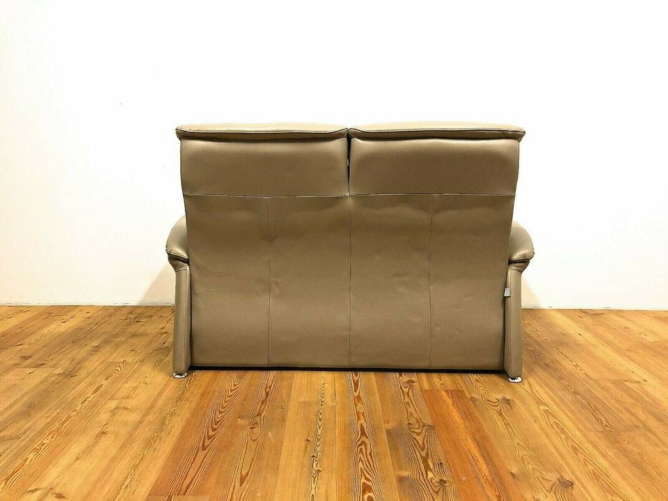 Hjort Knudsen Sofa Zweisitzer Leder Couch Dunkel Beige Neu in Köln