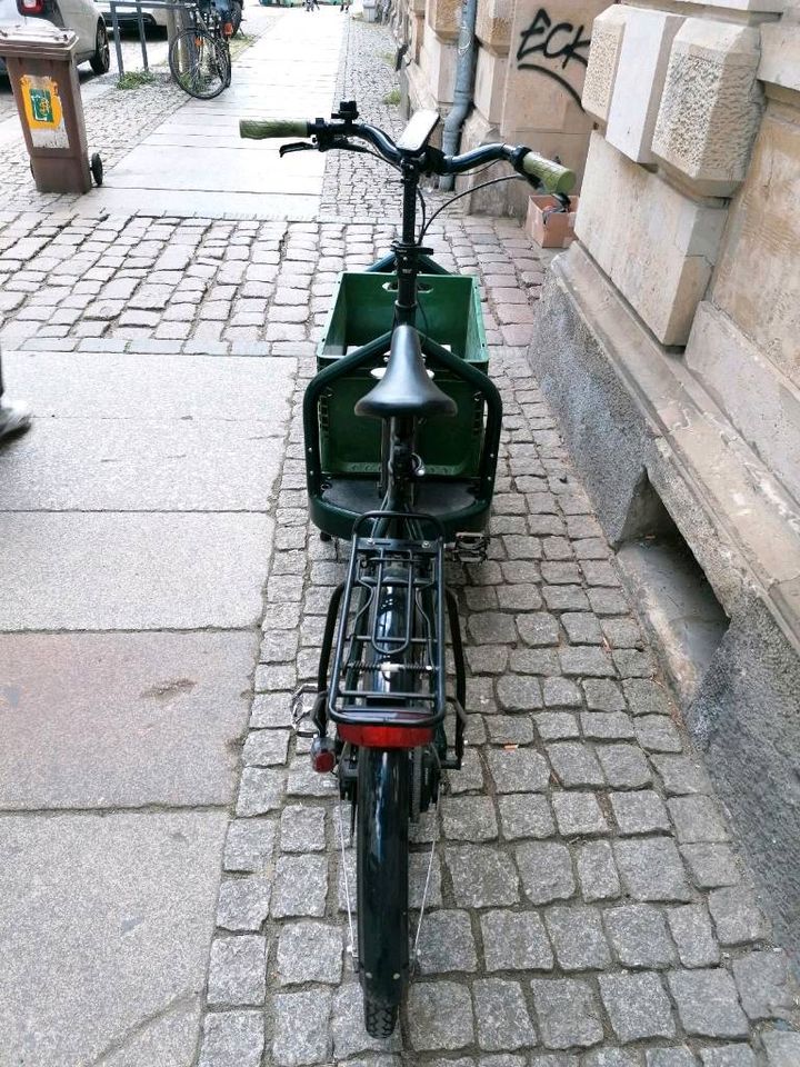 eBullitt Cargo bike gruen Step S6100 Alfine 11 Di2 in Dresden