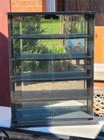 Vitrine mit Spiegel 4 Böden 79 x 60 x 22/16 Wurster Nordseeküste - Nordholz Vorschau