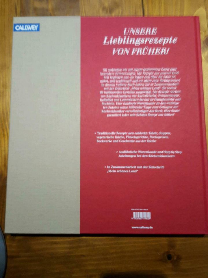 -mein schönes Land-Kochbuch von Callwey in Fürstenberg