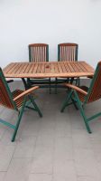 Tisch mit 4 Stühlen für den Garten, Teak Nordrhein-Westfalen - Nordwalde Vorschau