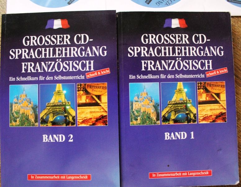 Großer CD-Sprachlehrgang Französisch Band 1 + 2 und 6 CDs in Neunkirchen-Seelscheid