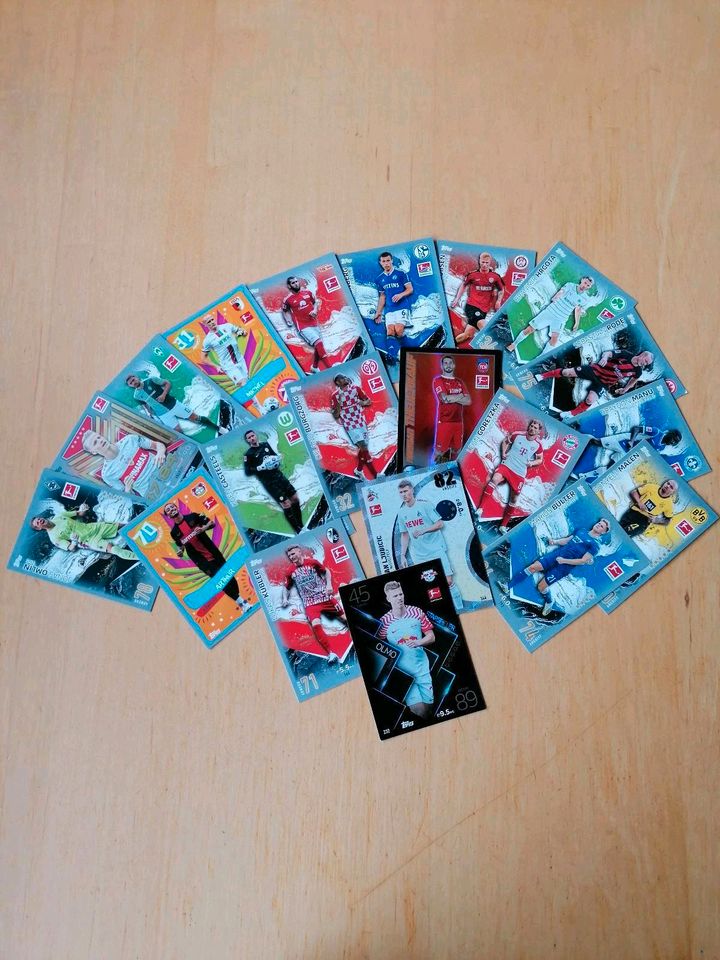 Match Attax 23/24 Sets mit je 20 unterschiedlichen Karten in Künzelsau