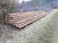 Holzstangen für Jäger Hochsitze Kanzeln Baumhaus Gabionen Bayern - Hohenburg Vorschau