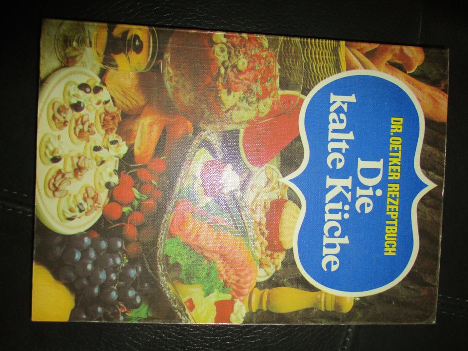 Dr. Oetker Rezeptbuch Die kalte Küche aus 1964 wie neu in Hille