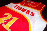 Dominique Wilkins Atlanta Hawks Retro Trikot Rot Köln - Porz Vorschau