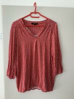 Bonita Shirt Langarm Pullover Rot Weiß gemustert Größe M 38 Düsseldorf - Pempelfort Vorschau