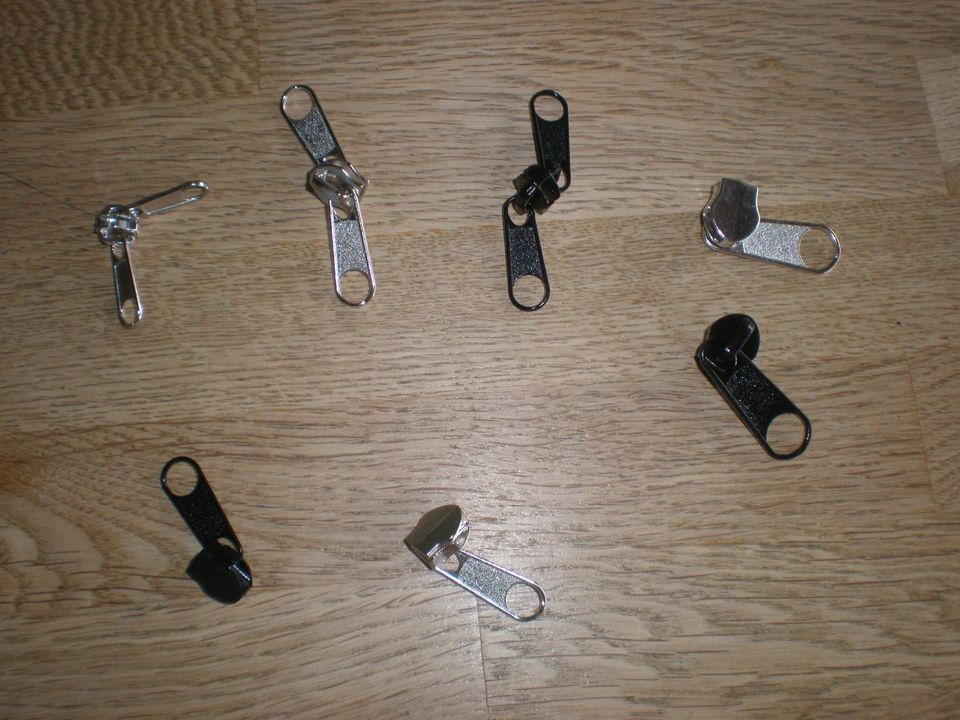 Zipper für Reißverschluss verschiedene Größen 7 Stück in Bad Sobernheim