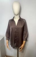 Bluse Satin - braun - 36 Baden-Württemberg - Altenriet Vorschau
