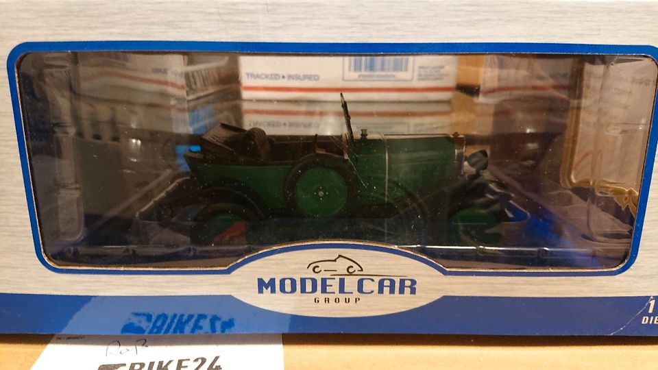 1:18 MCG 1922 Opel 4 PS Laubfrosch grün OVP in Lingenfeld