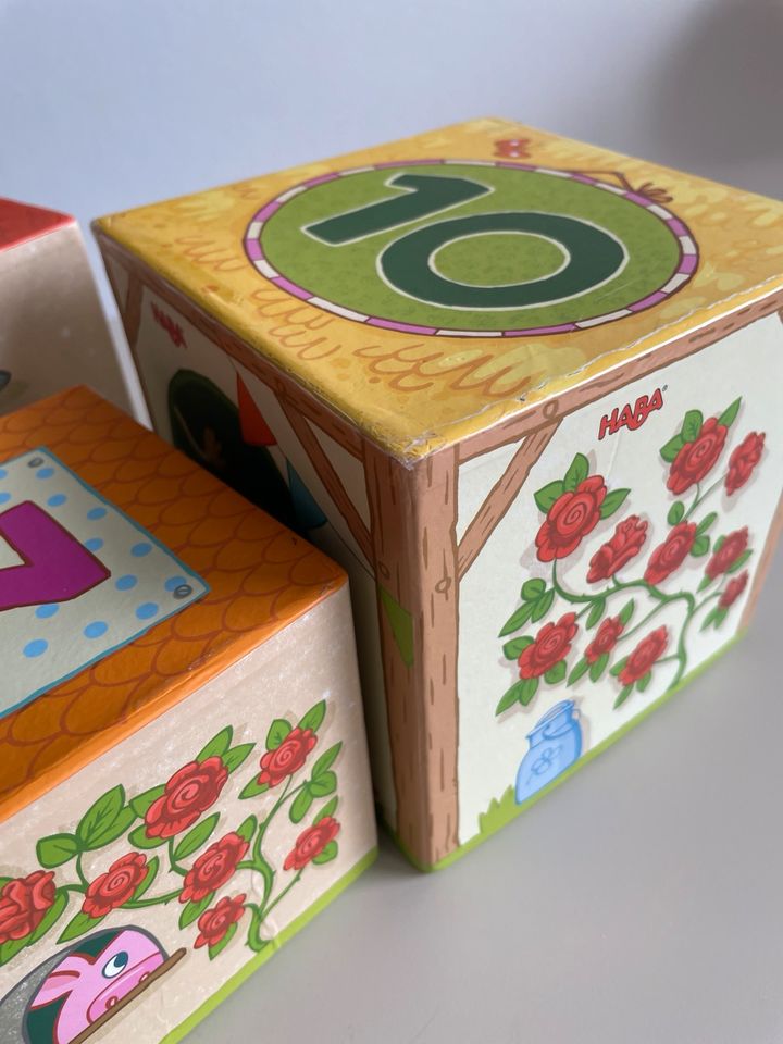 HABA Stapelboxen mit Zahlen aus Pappe in Wiesbaden