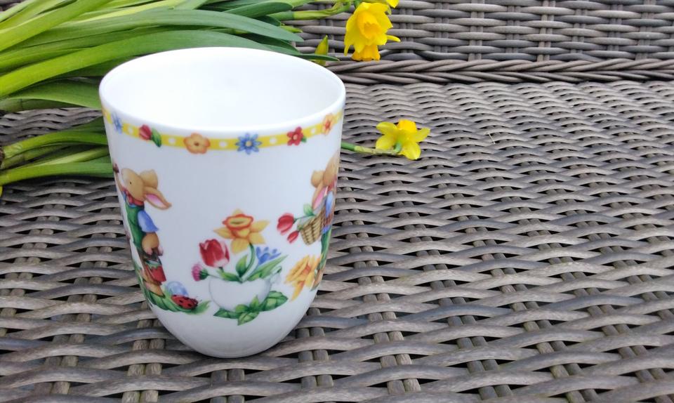Villeroy & Boch Bunny Family Tasse Kaffeebecher Ostern Frühling in Pulheim