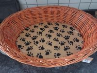 Hundekorb Weide geflochten mit Kissen neu mit Etikett Nordrhein-Westfalen - Bedburg-Hau Vorschau