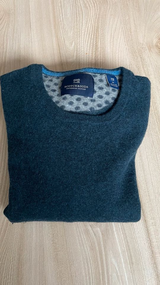 Scotch & Soda Pullover Wolle Blau M in Berlin