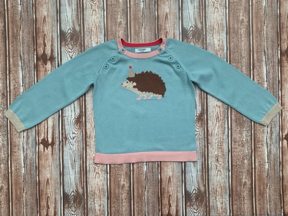 Mini Boden Baby Feinstrick Pulli Igel Geburtstag Gr. 86/92 in Solingen