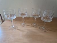 4 Vintage Gläser, schicke Weingläser Bayern - Möhrendorf Vorschau