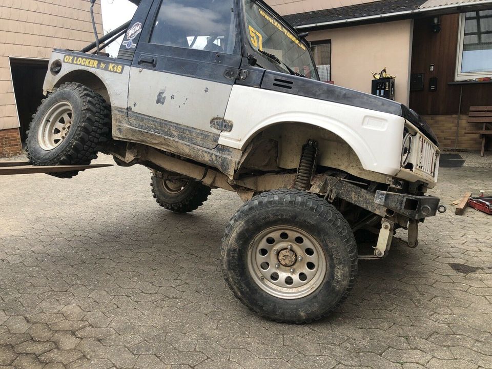 Suzuki Samurai Trophy Trail Offroad Teile in Weiler b. Gevenich/Eifel