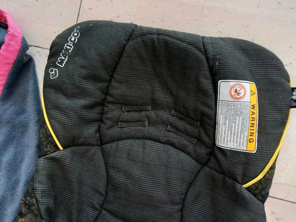 ♥️ MAXI COSI BEZUG SCHONER BEZUG KOPFSTÜTZE BABYSCHALE FLEECESACK in Rastatt