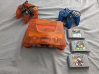 Nintendo 64 Orange Transparent + Spiele + Controller Bayern - Kempten Vorschau