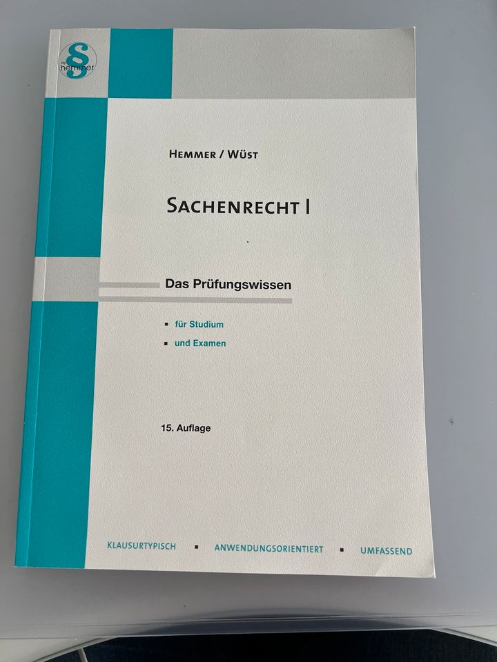 Neue Hemmer-Skripte Sachenrecht I und II (2019/2020) in Köln