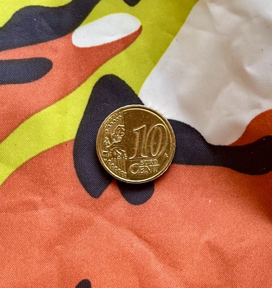 Münze Willem Alexander 10 Cent 2018 Niederlande in Siegenburg