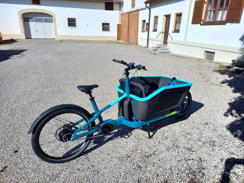 Cube Cargo Dual Hybrid 1000 blue´n´lime - E-Bike - Lastenfahrrad in Wolnzach