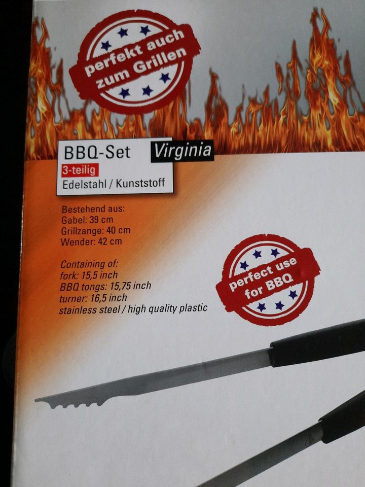 KÜCHENPROFI Grill Besteck, BBQ set Neu in Reichshof