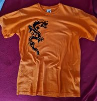 Oranges Drachen T-Shirt Brandenburg - Zossen Vorschau