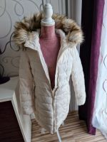 Damen Winterjacke Parka Only M 38 weiß Mantel Jacke beige Bayern - Kemnath Vorschau